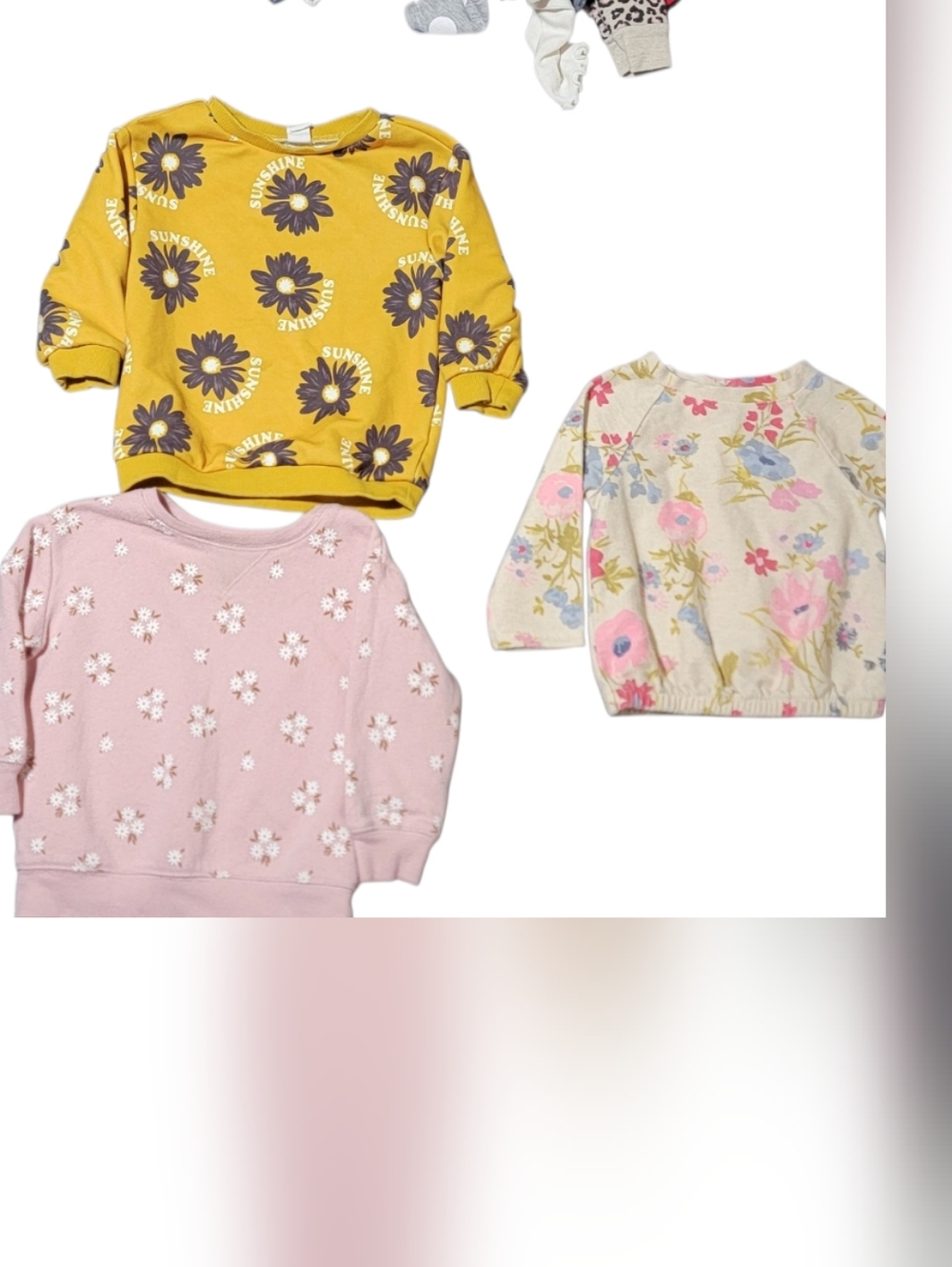 9-12 Month Girls Sweaters - 5 Piece